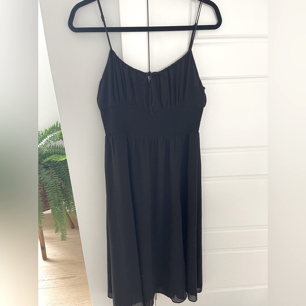 Wilfred Black Midi Dress